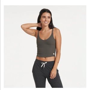 Vouri Rib Cropped Tank
